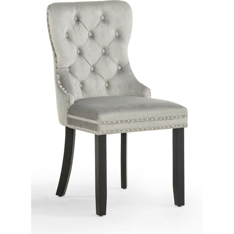 Crown Mark Arabella 4902S-LG Accent Chair - Light Grey