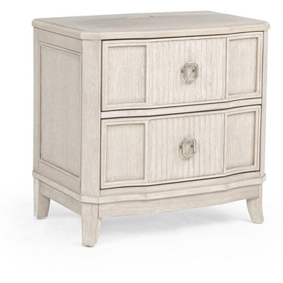 Crown Mark Napoli B1140-2 Nightstand with USB