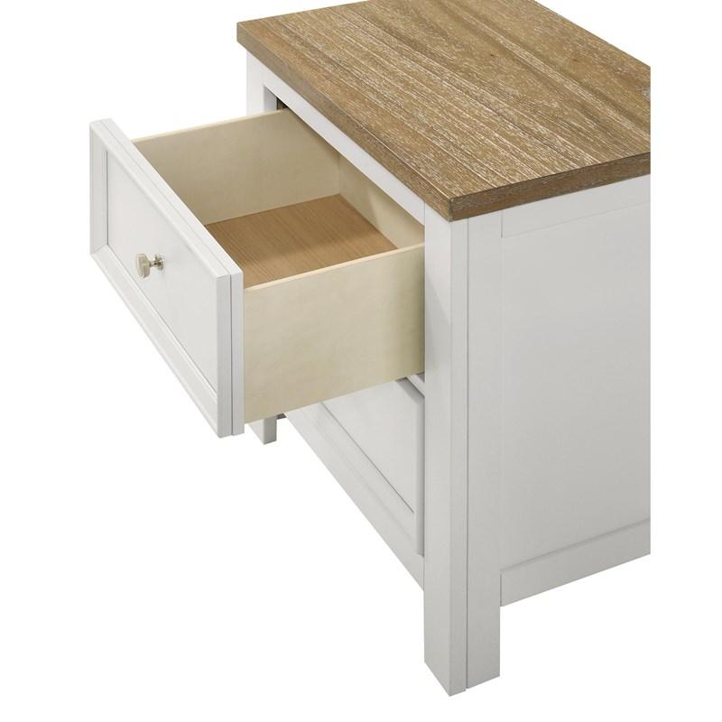 Large Picture of Crown Mark Aston B6550-2 Nightstand