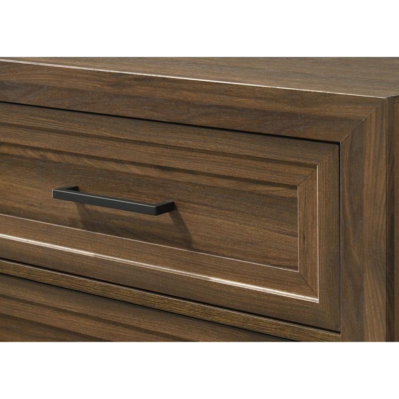 Large Picture of Crown Mark Lorraine B6610-1 Dresser - Brown
