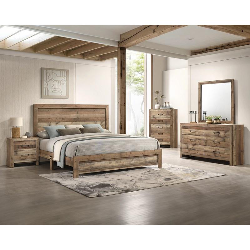 Large Picture of Crown Mark Elmer B9340-Q-BED Queen Bed