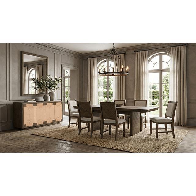 Large Picture of Furniture of America Casoria FM34008DW-T-TABLE Dining Table
