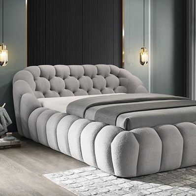 Furniture of America Newquay FM7260GY-EK-BED King Bed