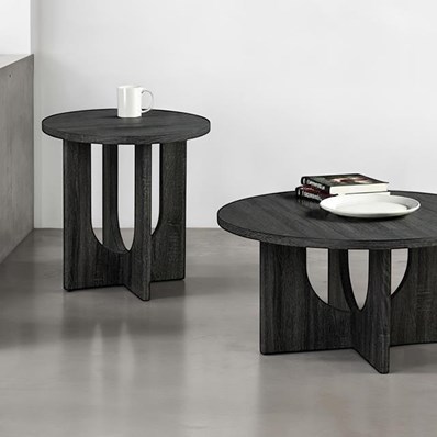 Furniture of America Holen FM44003GY-3PK 3 Pc Table Set