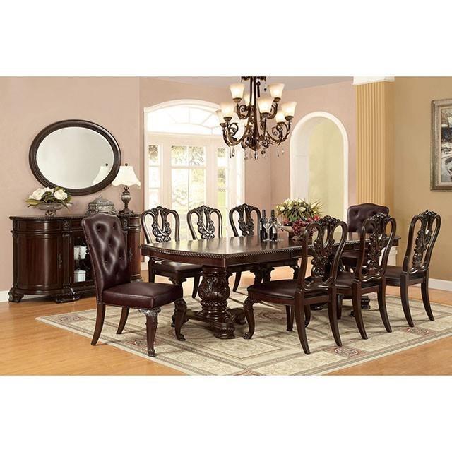 Furniture of America Bellagio CM3319T-7PC-FABRIC