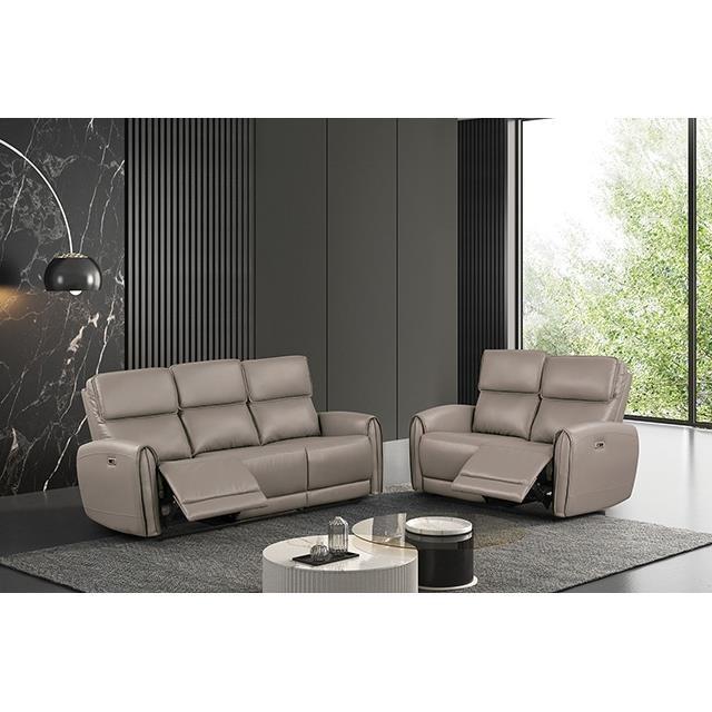 Large Picture of Furniture of America Schlieren FM6012LB-LV-PM Power Loveseat
