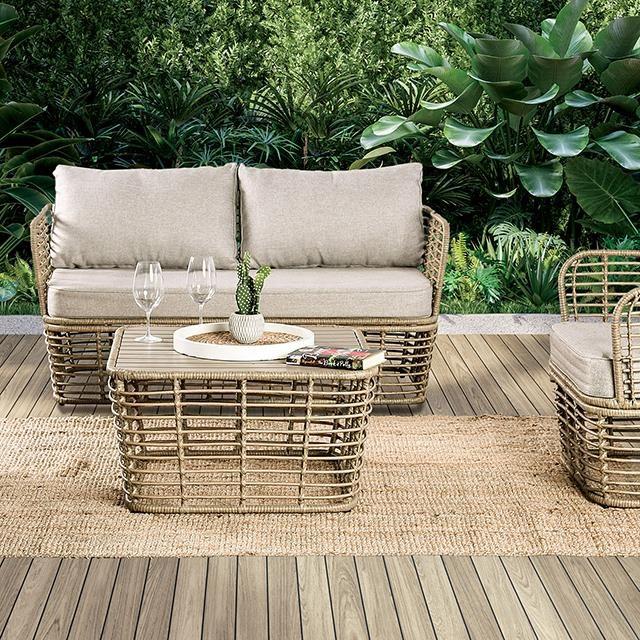 Furniture of America Johari FM80016NT-4PC-BN
