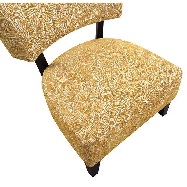 Large Picture of Furniture of America Aveni FM-AC6008YL Accent Chair