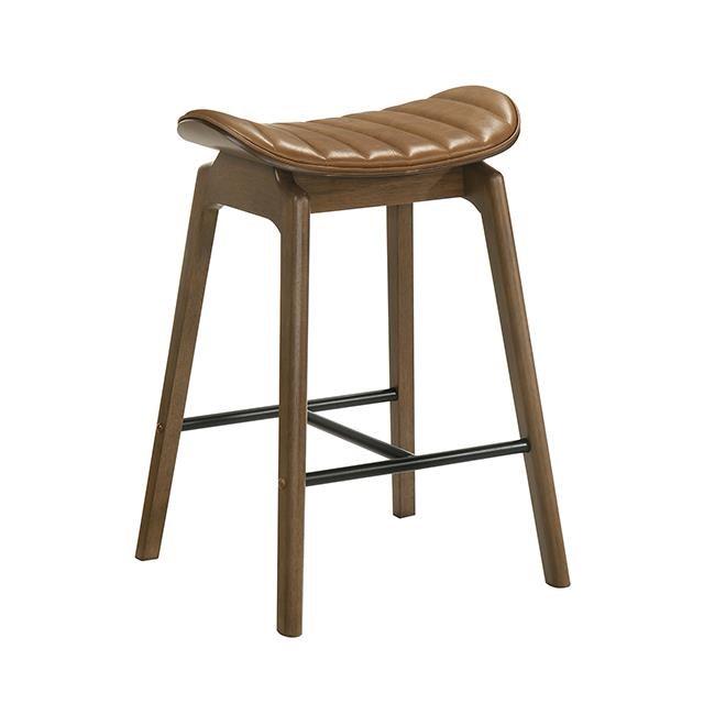 Furniture of America Klamath FM3215WN-PC-2PK Set Of 2 Counter Height Chair