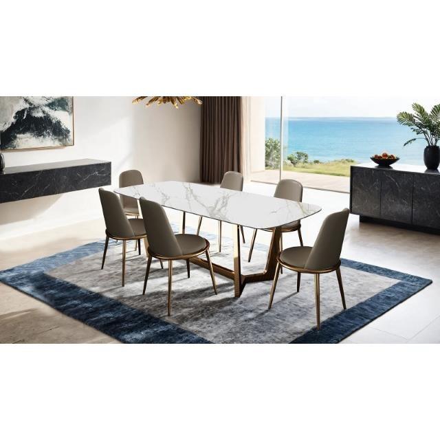 Large Picture of Furniture of America Norelli FM3701GD-SC-2PK Set Of 2 Side Chair