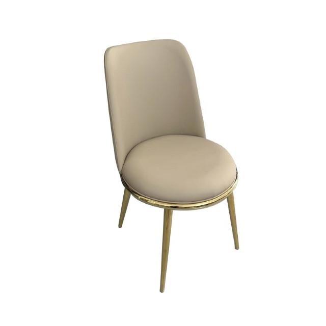 Large Picture of Furniture of America Norelli FM3701GD-SC-2PK Set Of 2 Side Chair