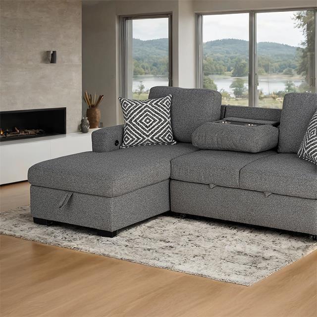 Furniture of America Chatham FM64005GY-SECT-L