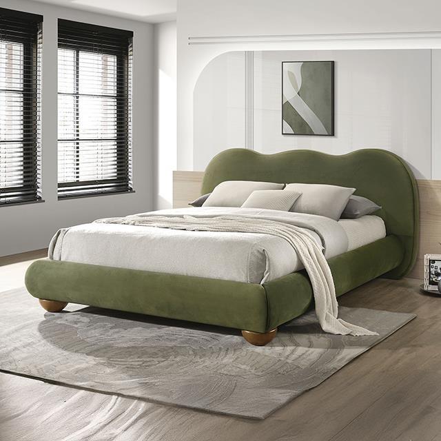 Furniture of America Finamore FM72005GR-EK-BED King Bed