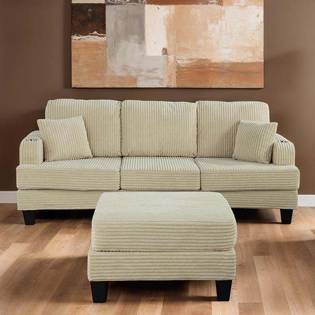 Large Picture of Furniture of America Moretaine SL6932BG-SF-PK Sofa
