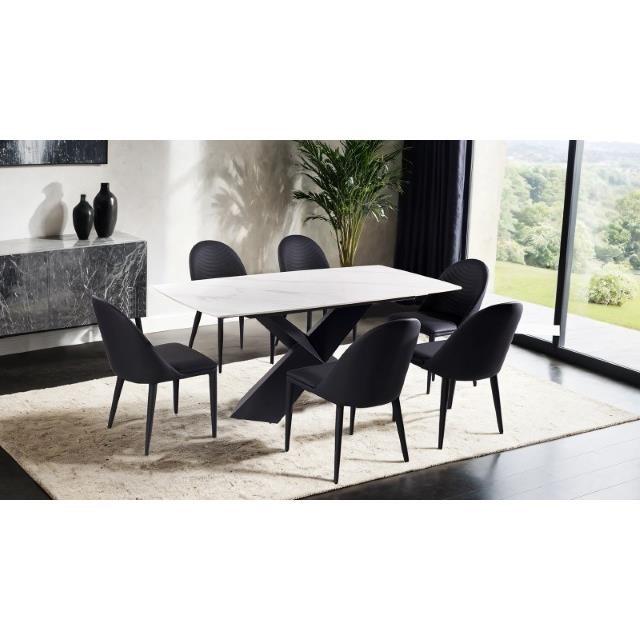 Large Picture of Furniture of America Lenvik FM3700BK-T-TABLE