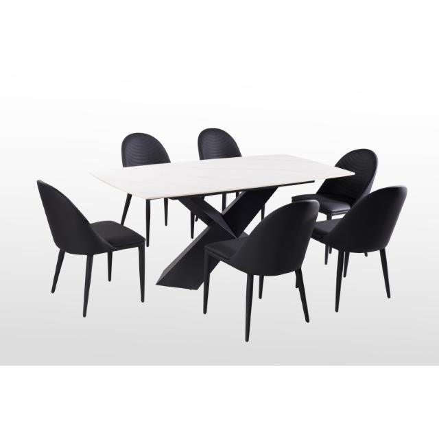 Large Picture of Furniture of America Lenvik FM3700BK-T-TABLE