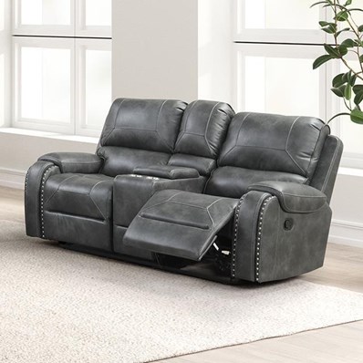 Furniture of America Tepic TM6012GY-LV Loveseat