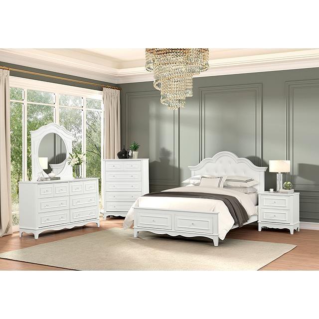 Large Picture of Furniture of America Naucalpan FM7456WH-N Nightstand