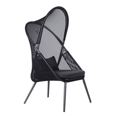 Furniture of America Alverta GM-1014BK-2PK Set Of 2 Foldable Chair