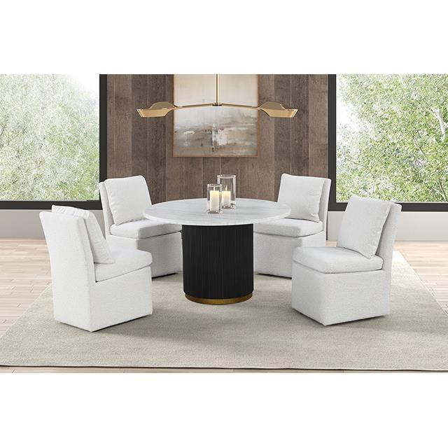 Furniture of America Varde FM3431WH-RT-5PC-00WH