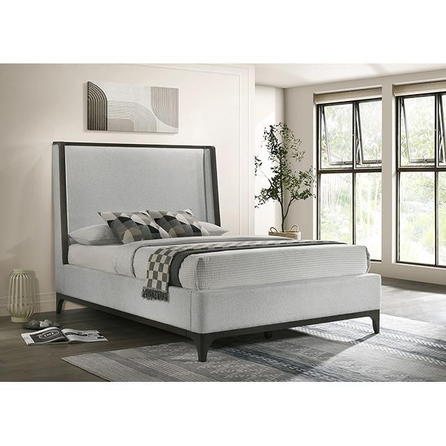 Large Picture of Furniture of America Kelso FM72008DG-Q-BED Queen Bed
