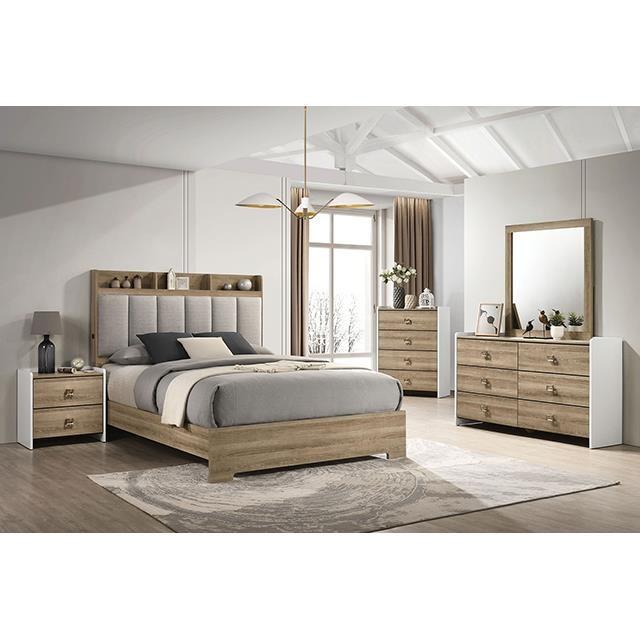 Large Picture of Furniture of America Posey FM72031AK-Q-BED Queen Bed