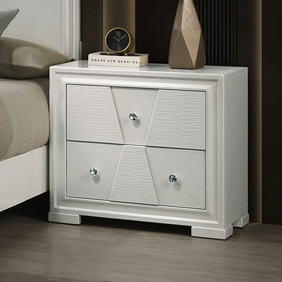 Furniture of America Holsted FM72012WH-N Nightstand