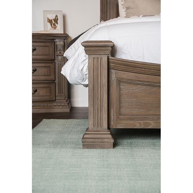 Large Picture of Furniture of America Seven Oaks FM7418AK-Q-BED Queen Bed