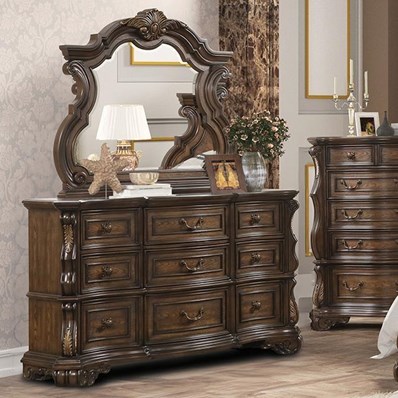 Furniture of America Leovanni FM70003DB-D Dresser