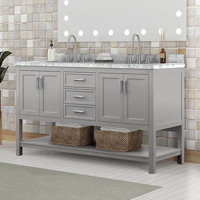 Furniture of America Reston TM-VS001GY-61 61