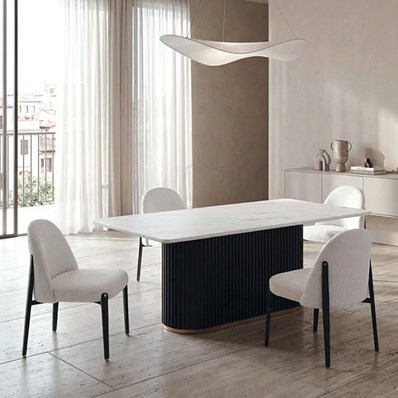 Furniture of America Borden FM37019BK-T-5PC 5 Pc Dining Table Set