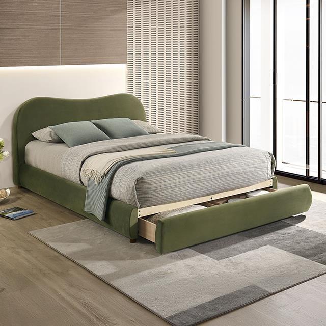 Furniture of America Grimsby FM72019GR-EK-BED King Bed