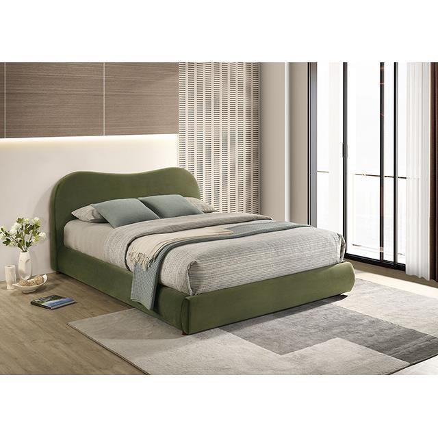 Large Picture of Furniture of America Grimsby FM72019GR-EK-BED King Bed