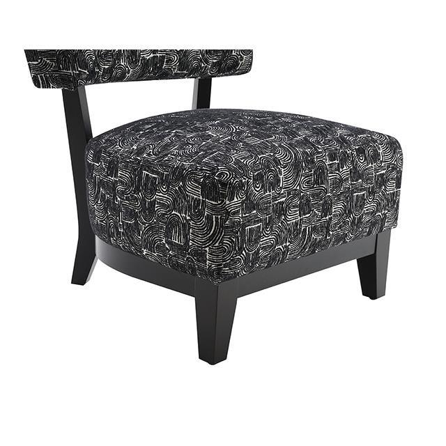 Large Picture of Furniture of America Aveni FM-AC6008BK Accent Chair