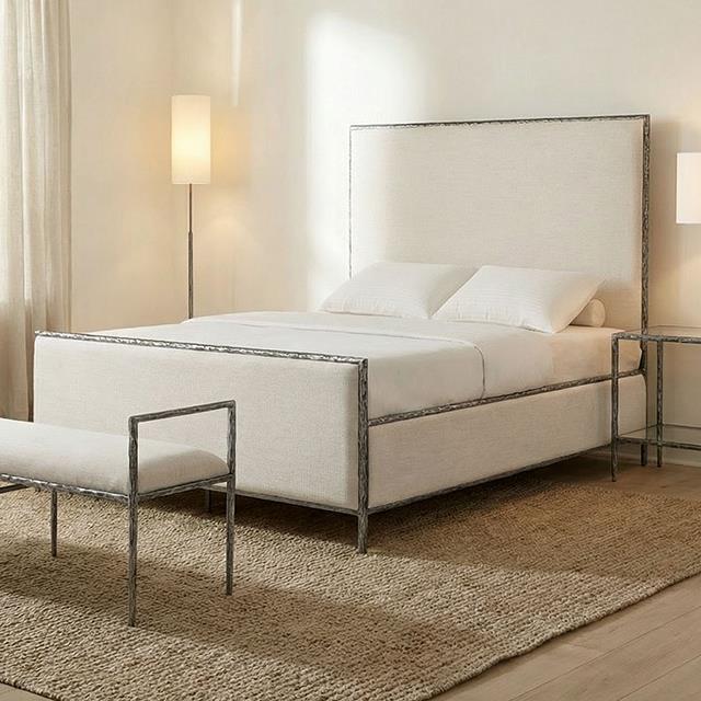 Furniture of America Valda FM77000GY-EK-3A King Bed