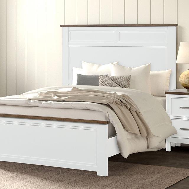 Furniture of America Pinetop FM7171WH-T-BED