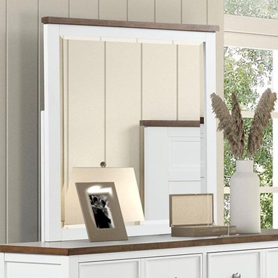 Furniture of America Pinetop FM7171WH-M Mirror