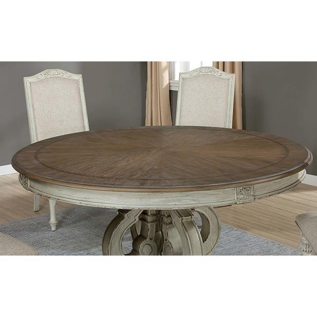 Large Picture of Furniture of America Arcadia CM3150WH-RT-5PC