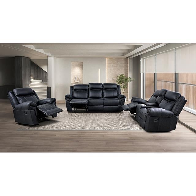 Large Picture of Furniture of America Agata NX6001BK-LV