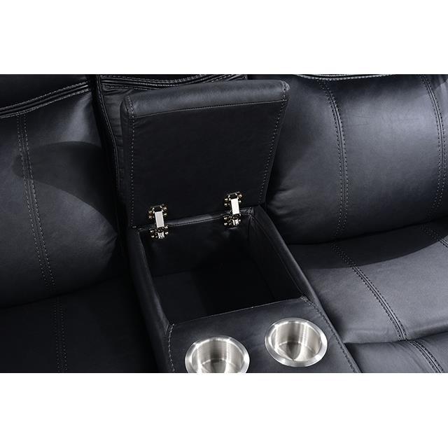 Large Picture of Furniture of America Agata NX6001BK-LV