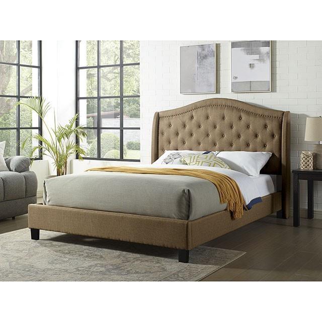 Large Picture of Furniture of America Carly FM7160BR-F-BED Full Bed