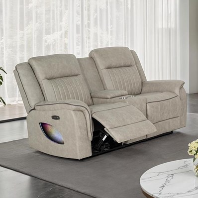 Furniture of America Arturus NX6061LB-LV-PM Power Loveseat