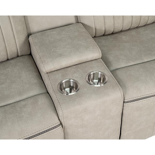 Large Picture of Furniture of America Arturus NX6061LB-LV-PM Power Loveseat