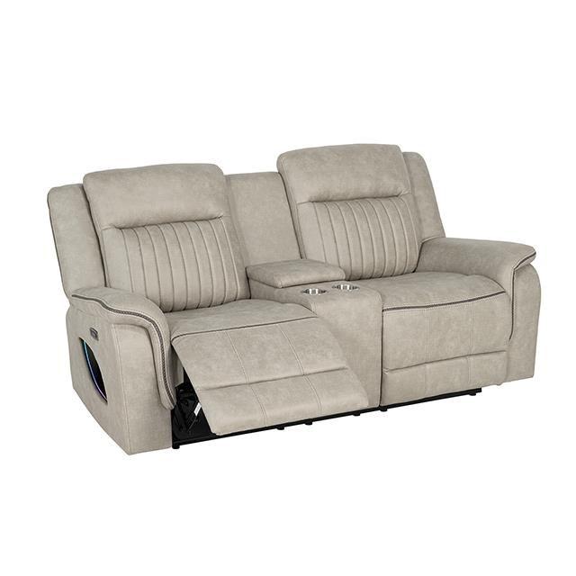 Large Picture of Furniture of America Arturus NX6061LB-LV-PM Power Loveseat