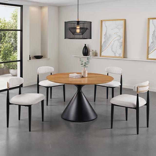Furniture of America Athan FM37018BK-RT-5PC18BK