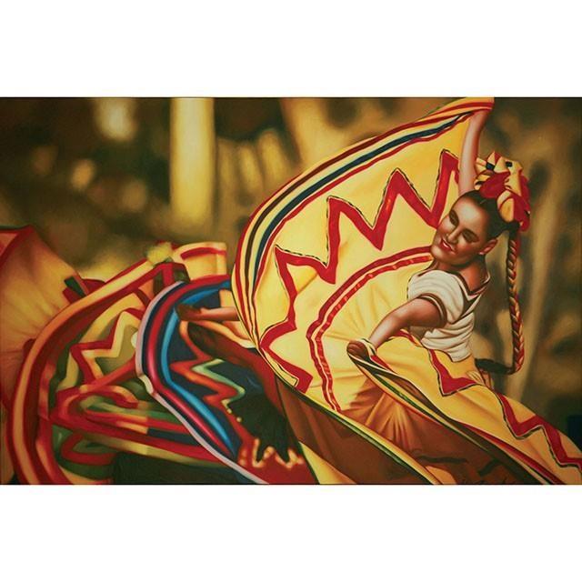 Large Picture of Furniture of America Danza Folklorica AP-B22 Printed Canvas Painting