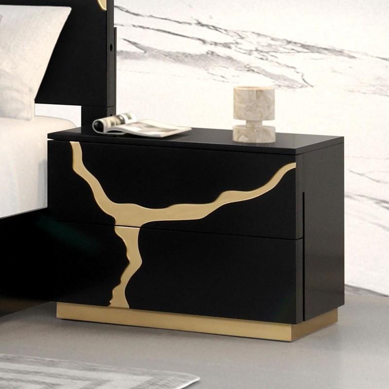 Furniture of America Goldsberg FM7425BK-N
