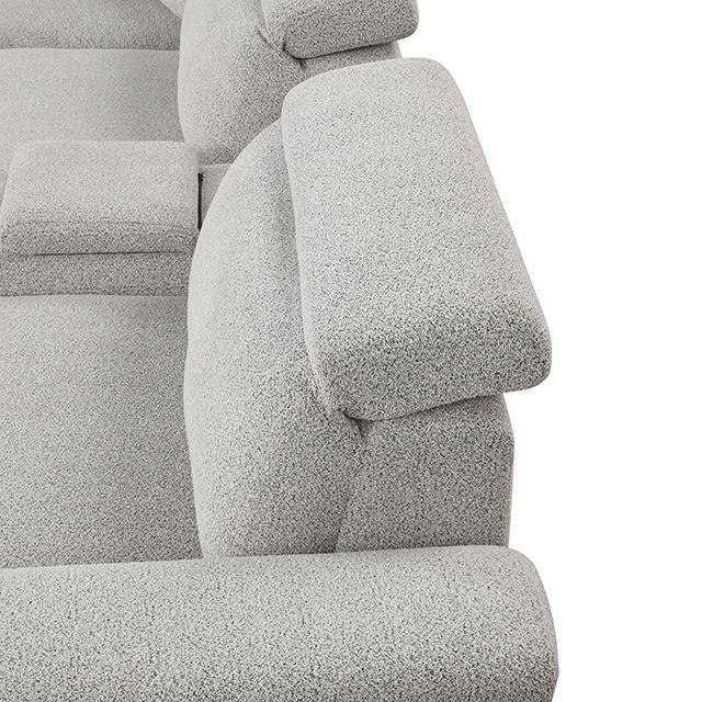 Large Picture of Furniture of America Hieronimus FM6014LG-SECT-PM Power Sectional