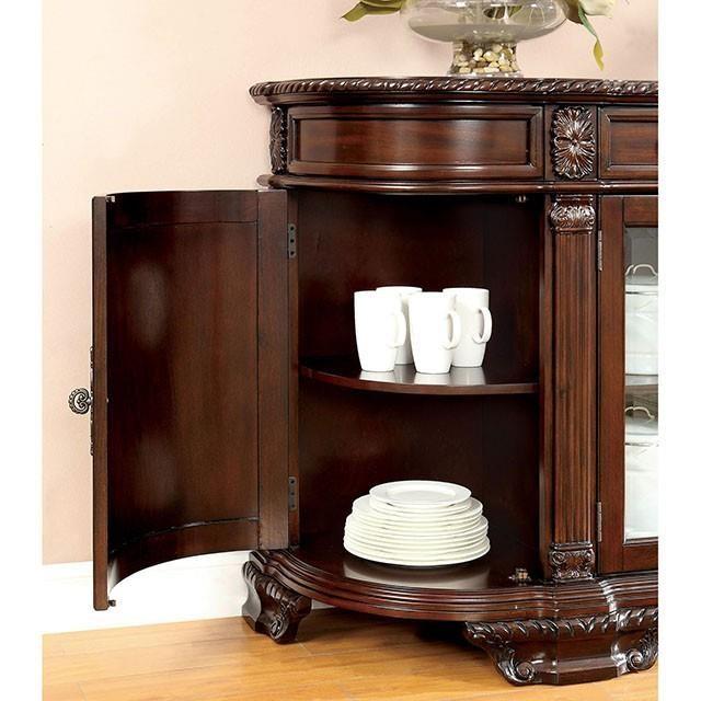 Large Picture of Furniture of America Bellagio CM3319T-7PC-WOOD