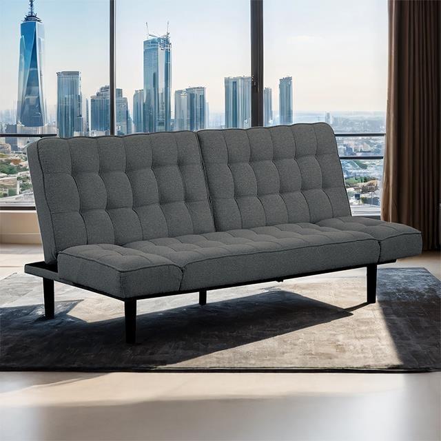 Large Picture of Furniture of America Bellevue FM2801DG Futon Sofa